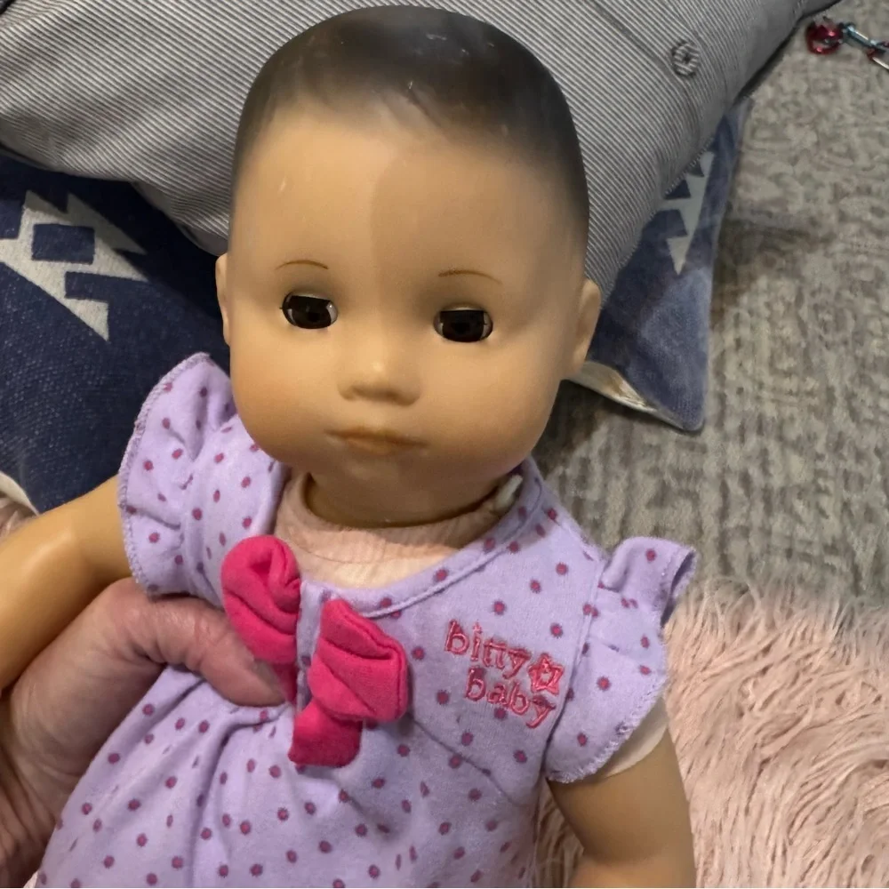 American Girl Doll in Purple with Pink Accents